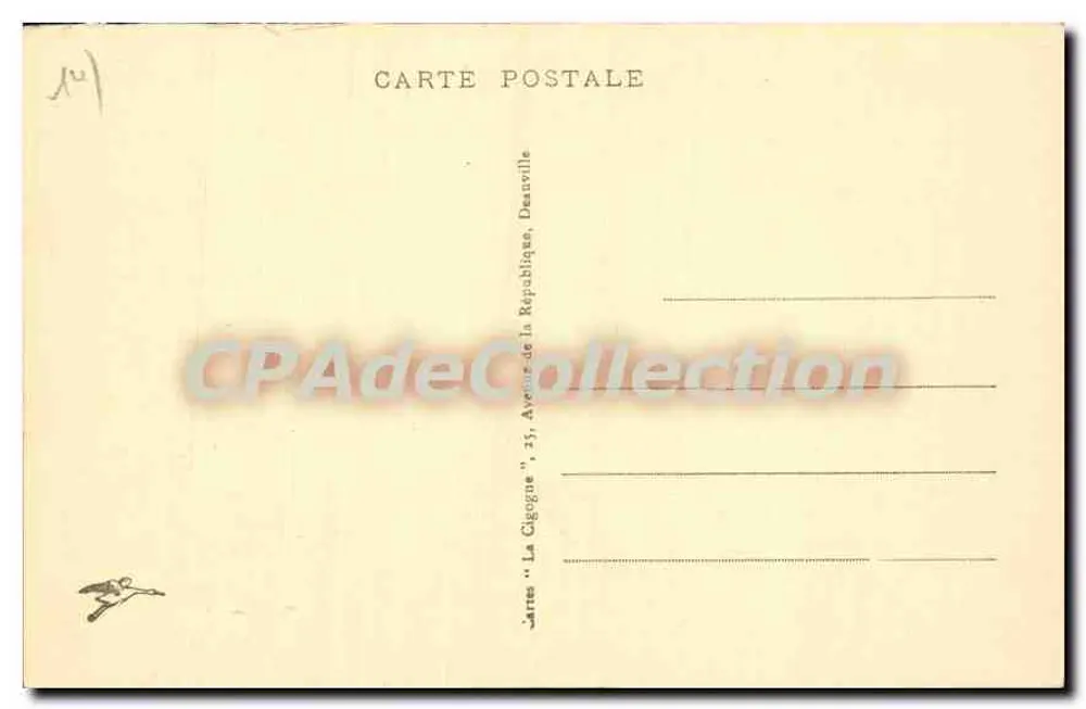 Caen - A Torre Leroy e o Mercado Coberto — editor não identificado, n° de série 98 - Verso