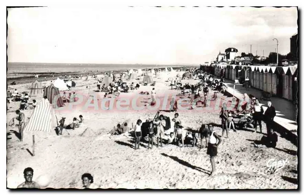 Langrune-sur-Mer — Übersicht der Strand — Editions Gaby, Nantes - Vorderseite
