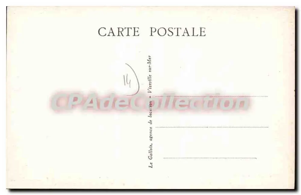 VIERVILLE sur MER — Le Vaumicel — Manoir pitoresco da Renascença transformado em fazenda - Verso