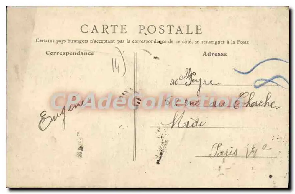 Arromanches-les-Bains — Efeito de Resse — C. Giard - Verso