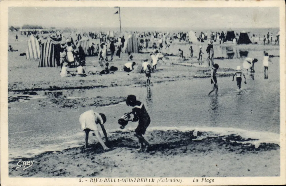 Riva-Bella-Ouistreham (Calrados) — Die Strandpromenade — Gaby - Vorderseite