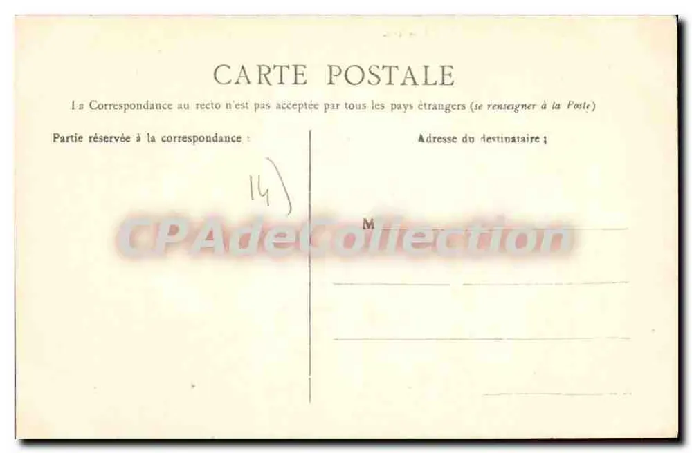 CAEN — A Torre dos Homens de Armas — L. D. - Verso