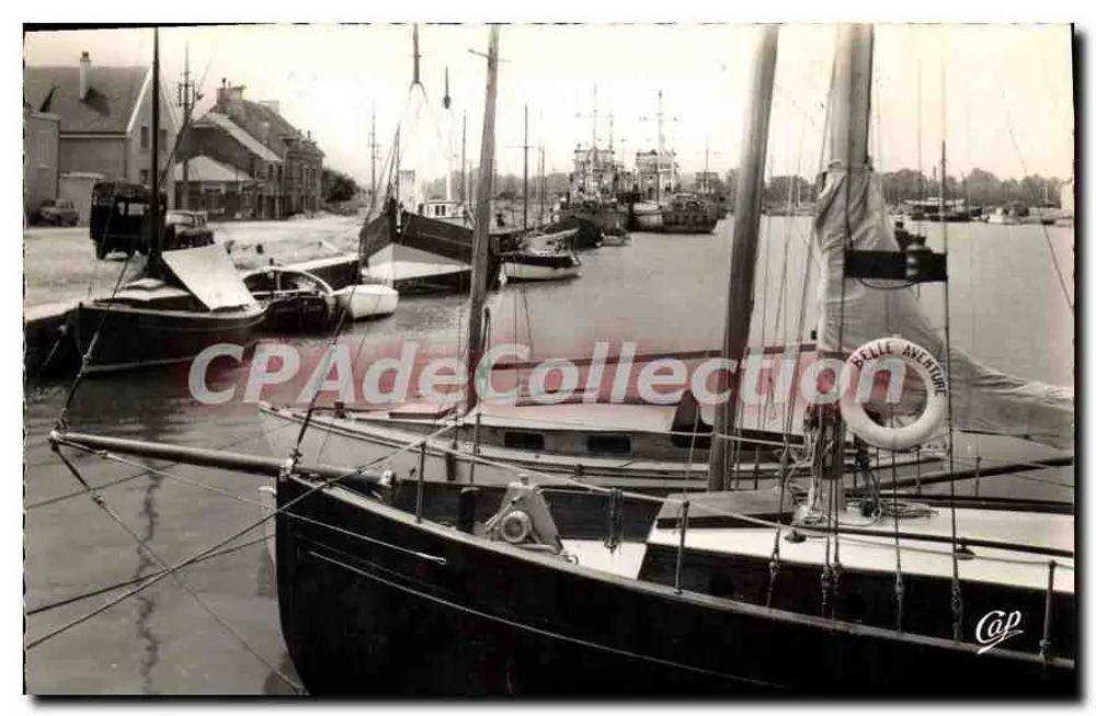 Porto de Courseulles-sur-Mer — vista de barcos — Cie des Arts Photographiques, Paris - Frente