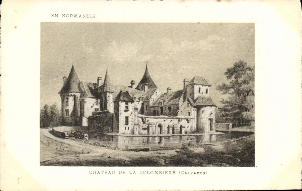 Schloss La Colombière (Calvados) — In der Normandie — Künstlerische Ausgabe 'SUPRA' Paris - Vorderseite