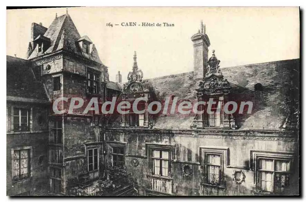 CAEN - Hotel de Than — n° 164 — editor não visível - Frente