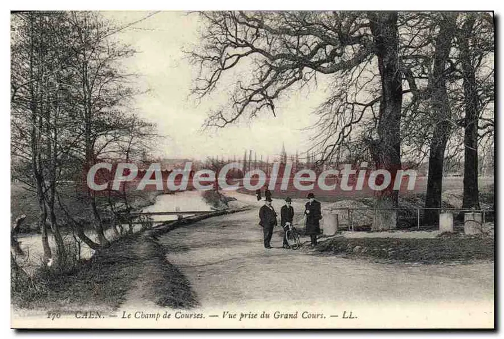 CAEN — Das Rennplatz — Ansicht vom Grand Cours — LL. — n° 176 - Vorderseite