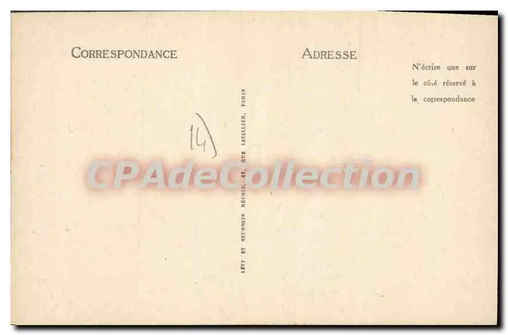 Lisieux - Ansicht der Touques von der Gaz-Brücke - Edition Maurice Duvey - Rückseite