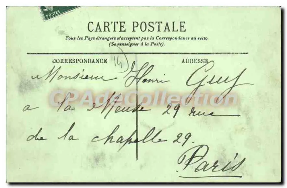 Houlgate — Panorama — LL. — Editor LL, n°17 - Verso