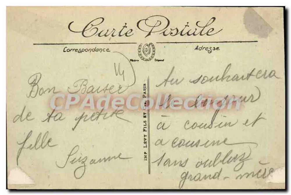 CAEN — A Escola de Natação Berteaux — LL. - Verso