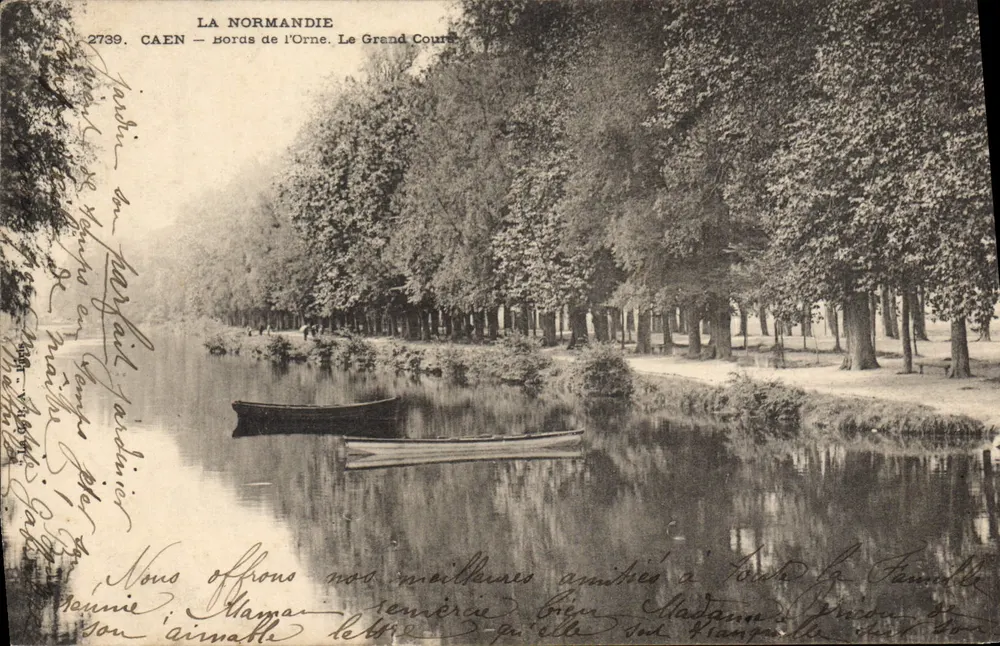Der Große Courgeac — CAEN — Ufer der Orne — Normandie — n°2739 - Vorderseite