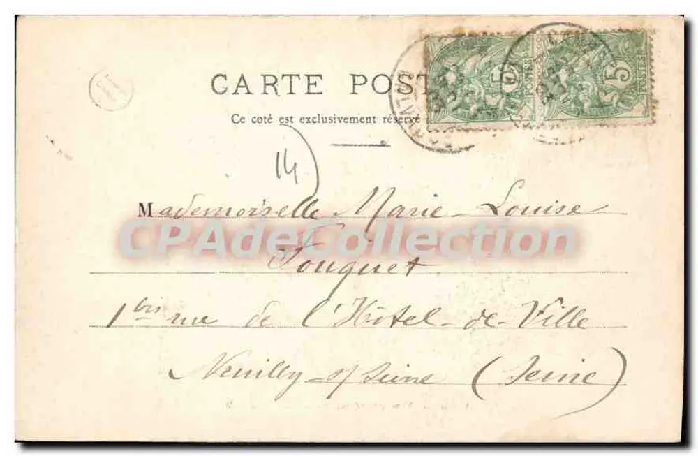 Caen — Vista geral, lado Leste — L. D. - Verso