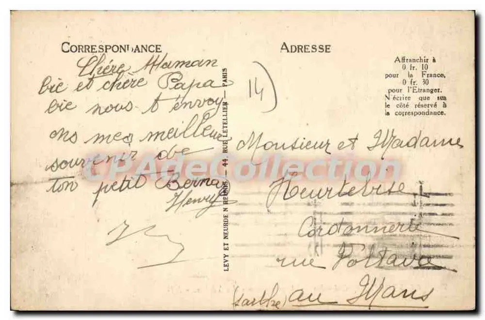 Ouistreham (Calvados) — Yacht-Anlegeplätze — ND - Rückseite