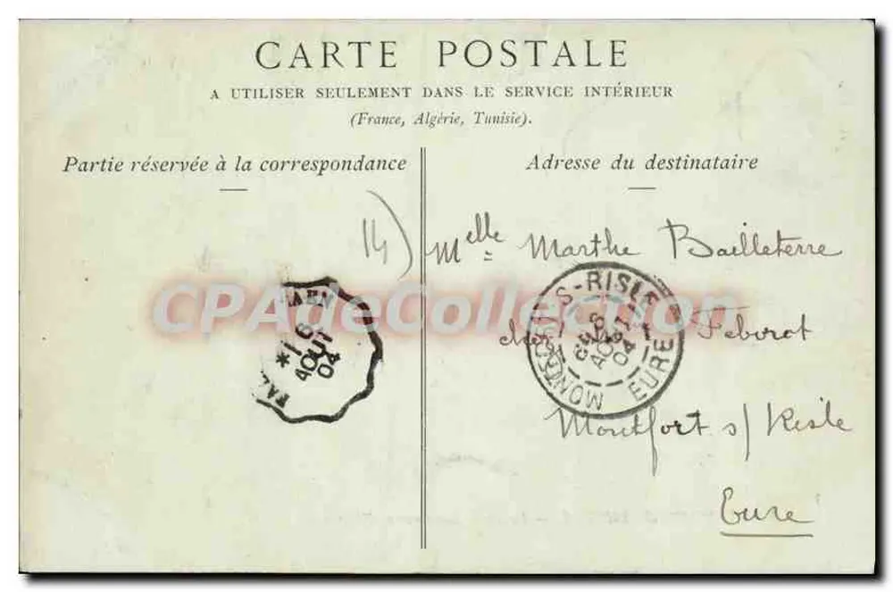 Saint-Pierre-sur-Dives — Die Getreidespeicherhalle, 13. Jahrhundert — Collections ND Phot - Rückseite