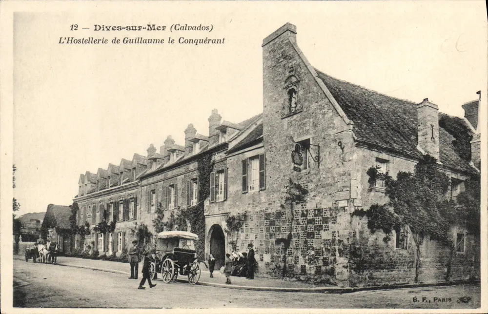 Dives-sur-Mer (Calvados) — L'Hostellerie de Guillaume le Conquérant — B.F. Paris - Vorderseite
