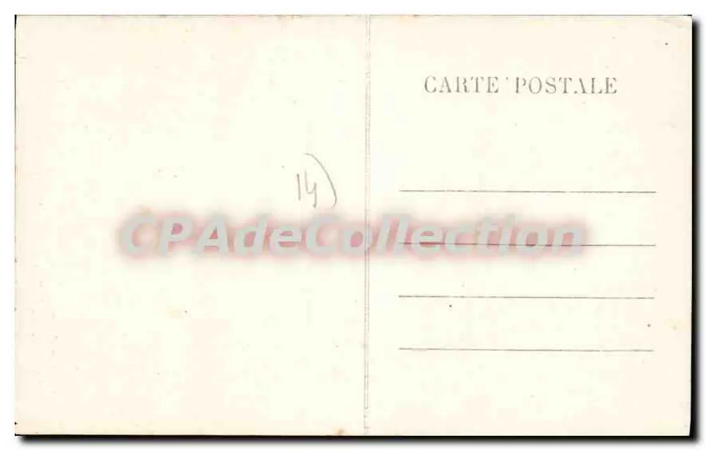 LIVAROT (Calvados) — Innenansicht der Kirche — Verleger Beauchamp - Rückseite