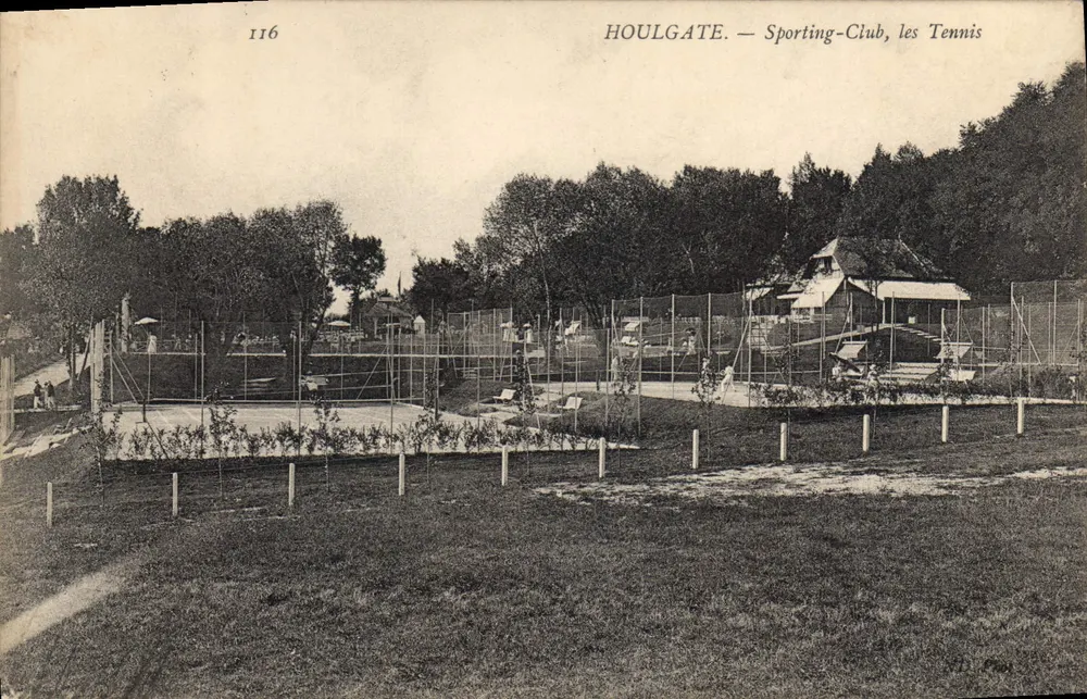 Houlgate — Sporting-Club, die Tennis — Unbekannter Verlag, Nr. 116 - Vorderseite