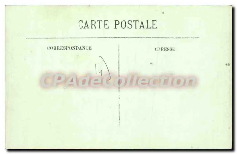 Caen — Rue Saint-Jean e Torre Inclinada — LL - Verso