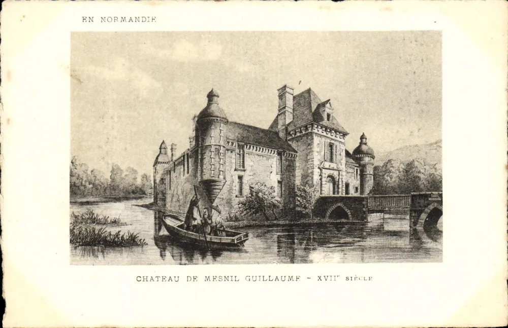 Schloss Mésnil-Guillaume — 17. Jahrhundert — Édition Artistique SUPRA Paris - Vorderseite