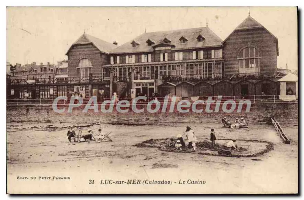 Luc-sur-Mer (Calvados) — Ansicht des Kasinos — Verlag Petit Paradis Nr. 31 - Vorderseite
