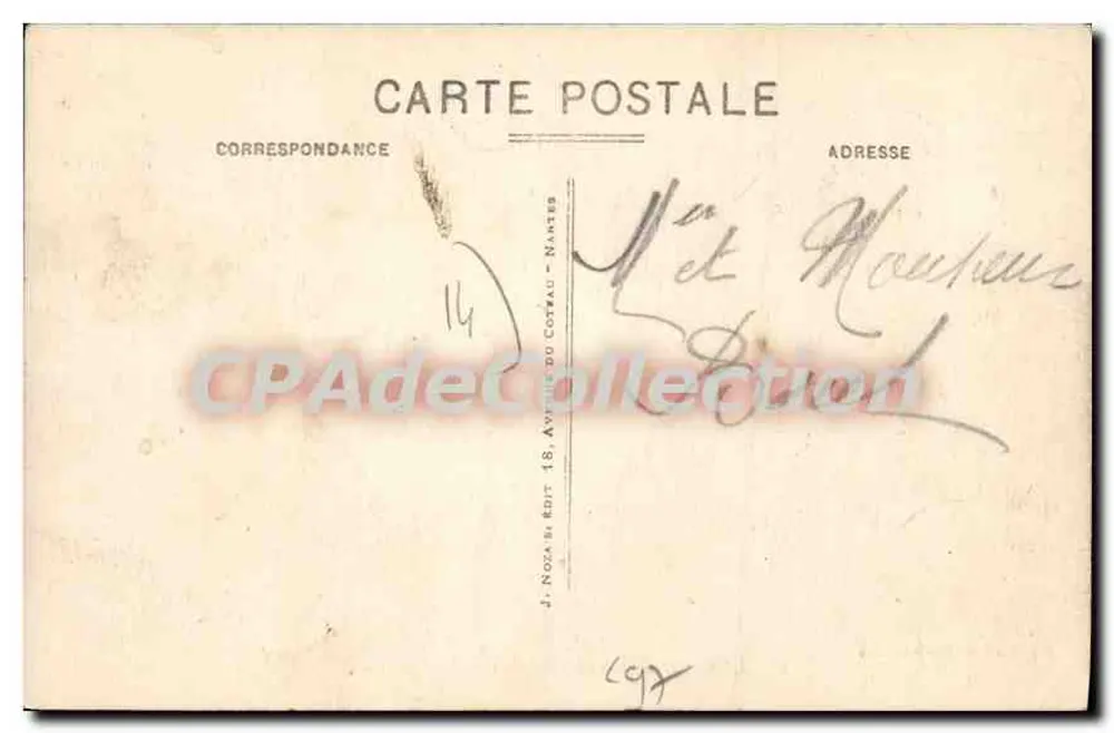 Luc-sur-Mer (Calvados) — Ansicht des Kasinos — Verlag Petit Paradis Nr. 31 - Rückseite