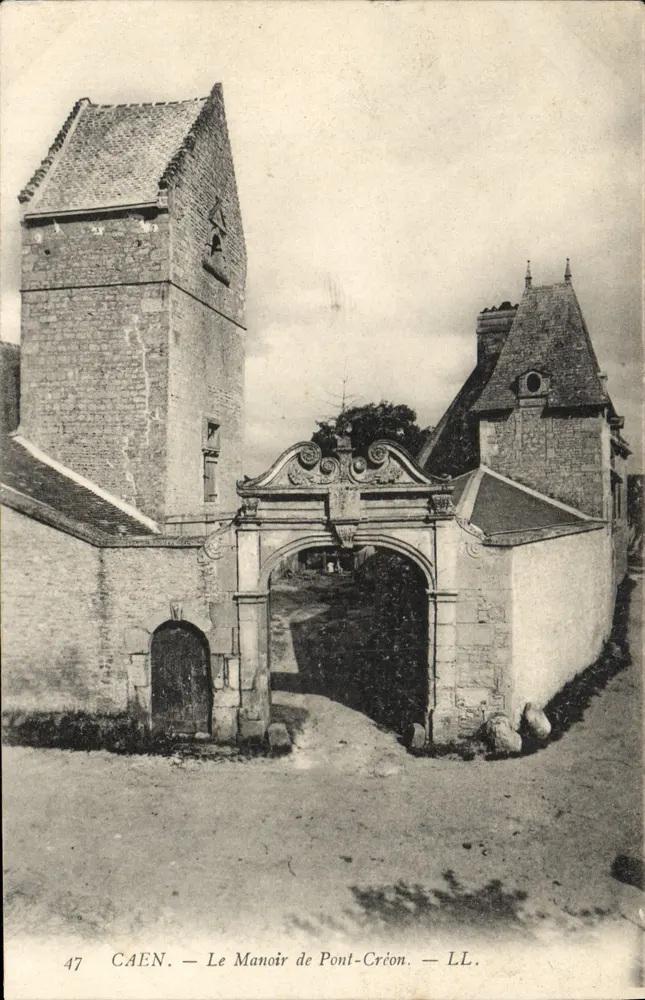 CAEN — O Manoir de Pont-Crémon — LL. n°47 - Frente