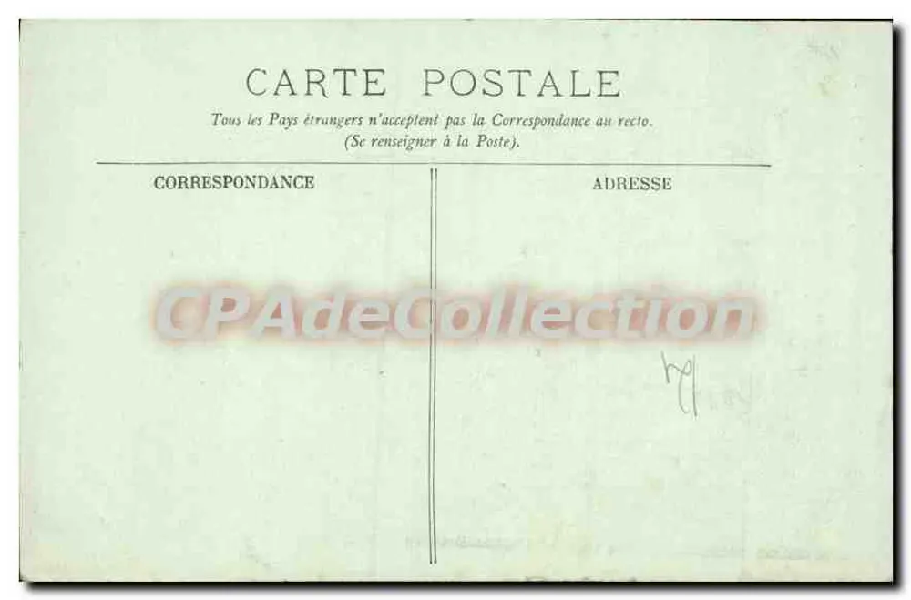 CAEN — O Manoir de Pont-Crémon — LL. n°47 - Verso
