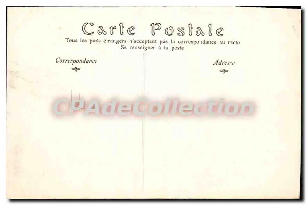 CAEN — Der Turm von Saint-Pierre, Aufnahme vom Schloss aus — N.D. Phot. n°82 - Rückseite