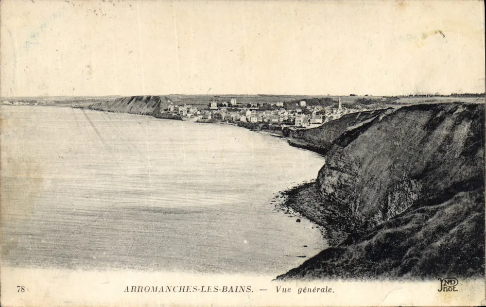 Arromanches-les-Bains — Vista geral — JND Phot. - Frente