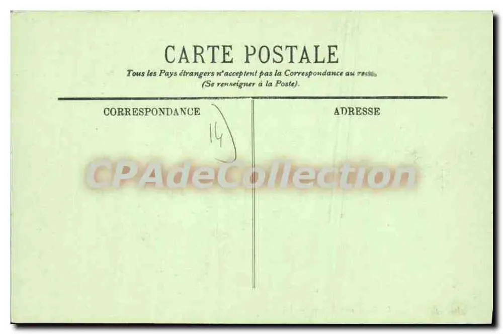 CAEN — A Abadia das Dames — LL. — n°16 - Verso