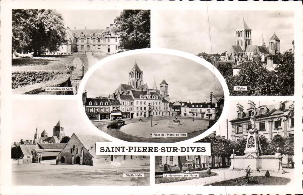 Saint-Pierre-sur-Dives — Panoramablick — Editions Gaby - Vorderseite