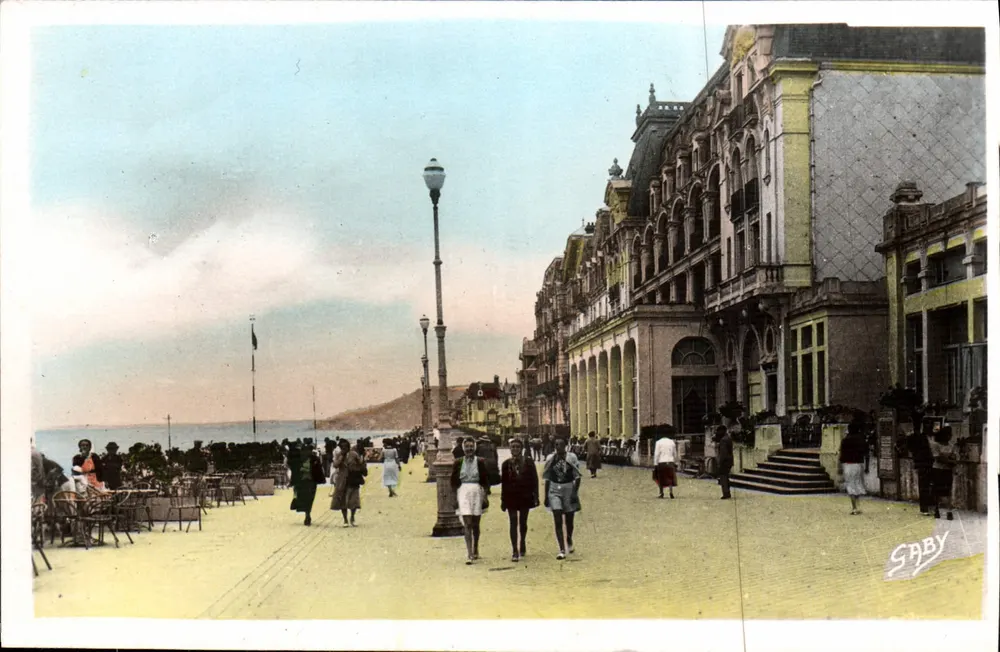Cabourg (Calvados) — La Digue und das Grand Hôtel — Éditions Gaby - Vorderseite