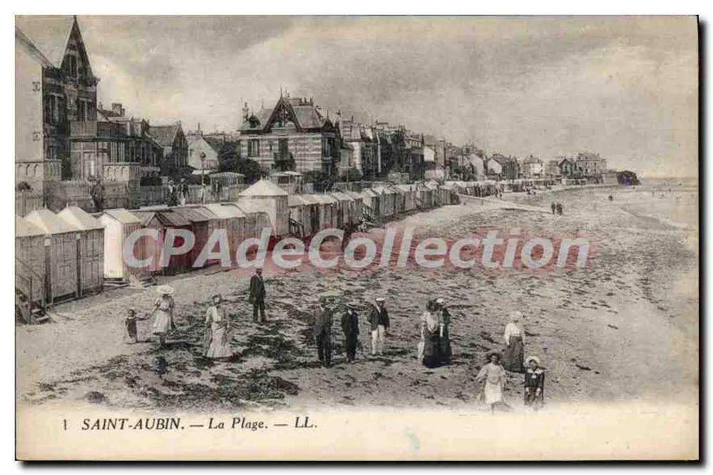 Saint-Aubin — A Praia — LL - Frente