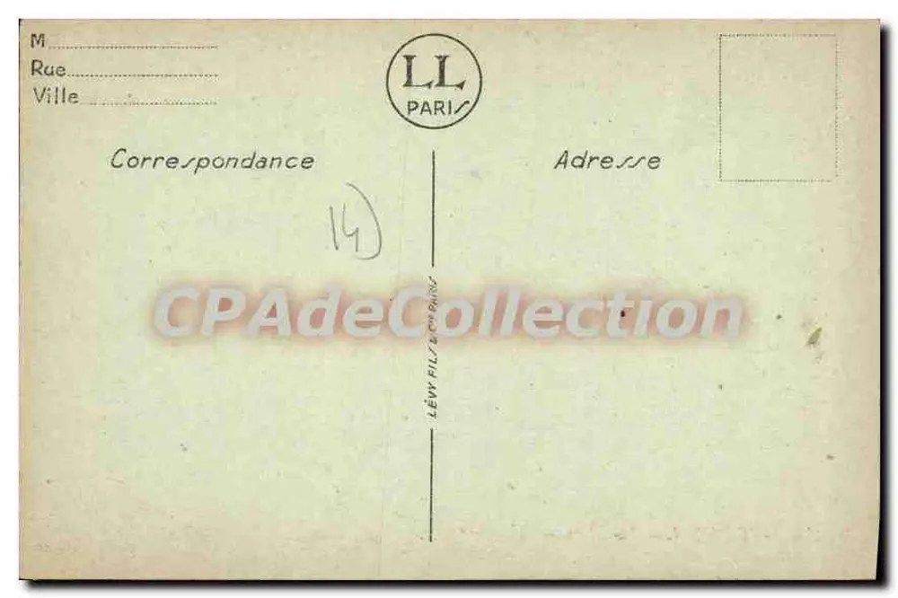 Saint-Aubin — A Praia — LL - Verso