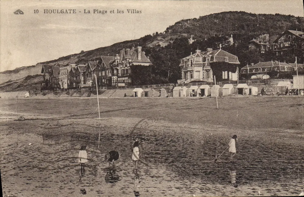 Houlgate - A Praia e as Villas — Editor desconhecido, n° 10 - Frente