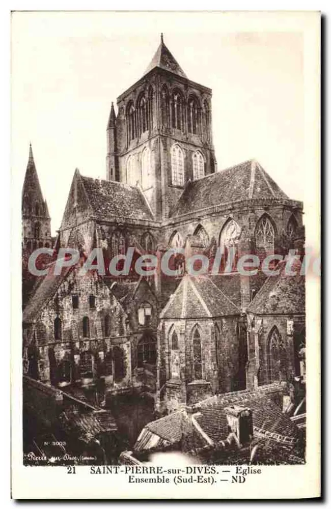 SAINT-PIERRE-sur-DIVES — Chiesa (Sud-Est) — ND — Recit-sur-Dives (serie N° 3003) - Recto