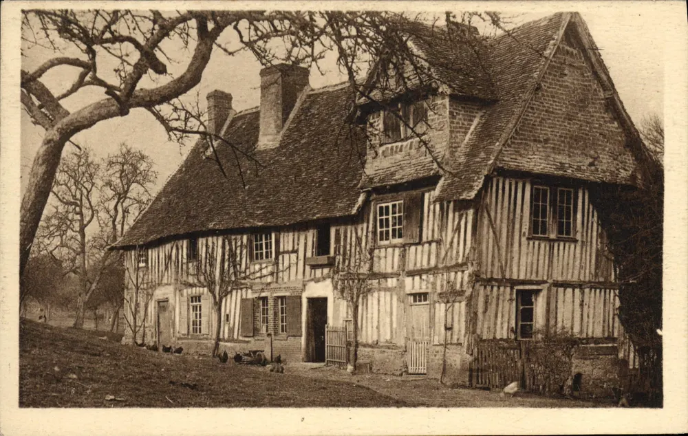Altes Schloss (Umgebung von Lisieux) — Photo Photo — Serie 2 - Vorderseite