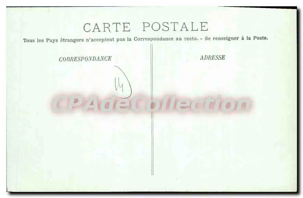 Trouville — Das Casino und die Strandpromenade — LL. Nr. 126 - Rückseite
