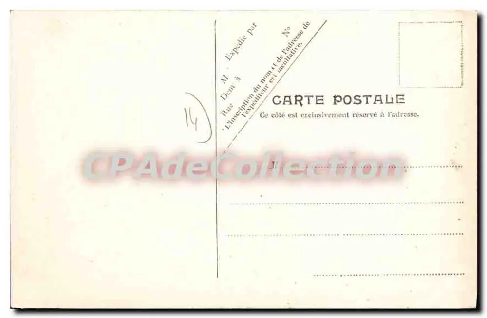 Trouville — Os Quais — V. E. Paris No. 8 - Verso