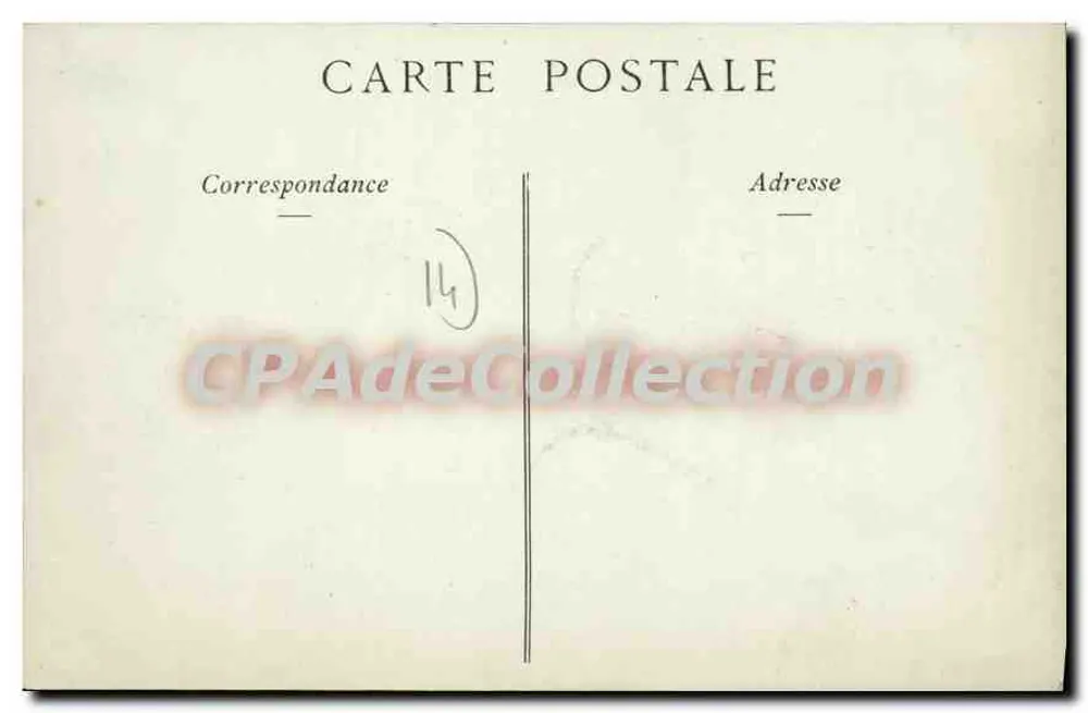 Trouville-sur-Mer — Die Piers zur Zeit der Flut — Sammlung ND Phot - Rückseite