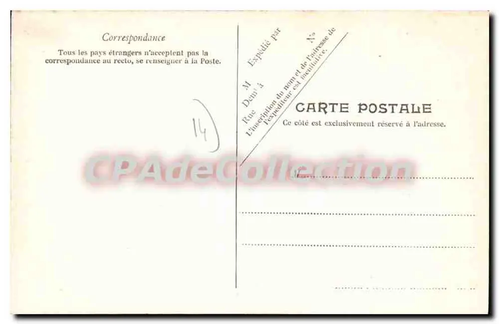 Trouville — Allgemeiner Blick vom Calvaire — V.P. Paris Nr. 5366 - Rückseite