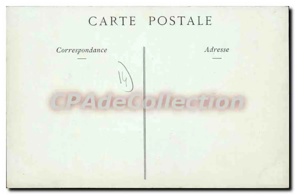Honfleur — Ansicht des Hafeneingangs zur Gezeitenzeit — Collections ND Phot - Rückseite