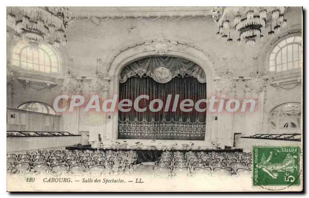 Cabourg — Sala dos Espectáculos — LL. n°120 - Frente
