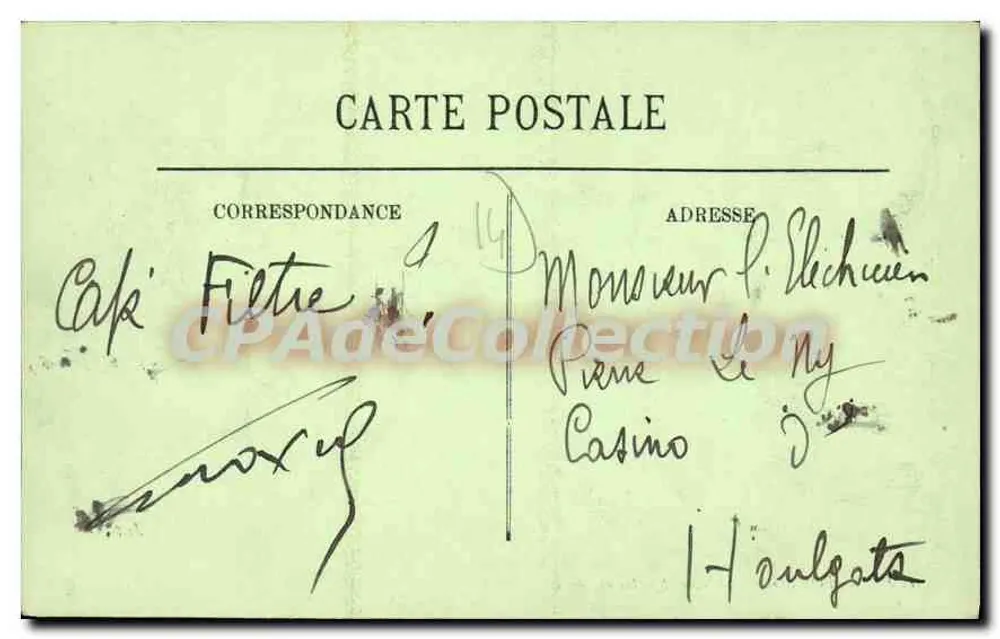 Cabourg — Sala dos Espectáculos — LL. n°120 - Verso
