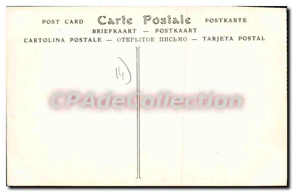 Honfleur — O Cais da América — YB. Chauvin - Verso