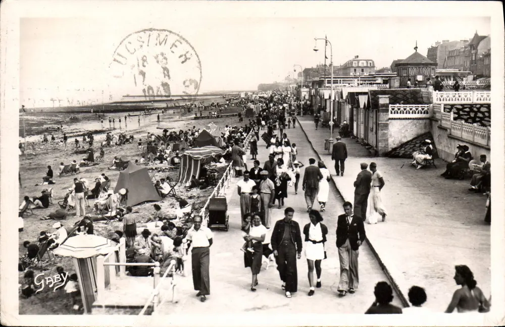 Luc-sur-Mer — Die Mole und der Strand — Éditions Gaby - Vorderseite