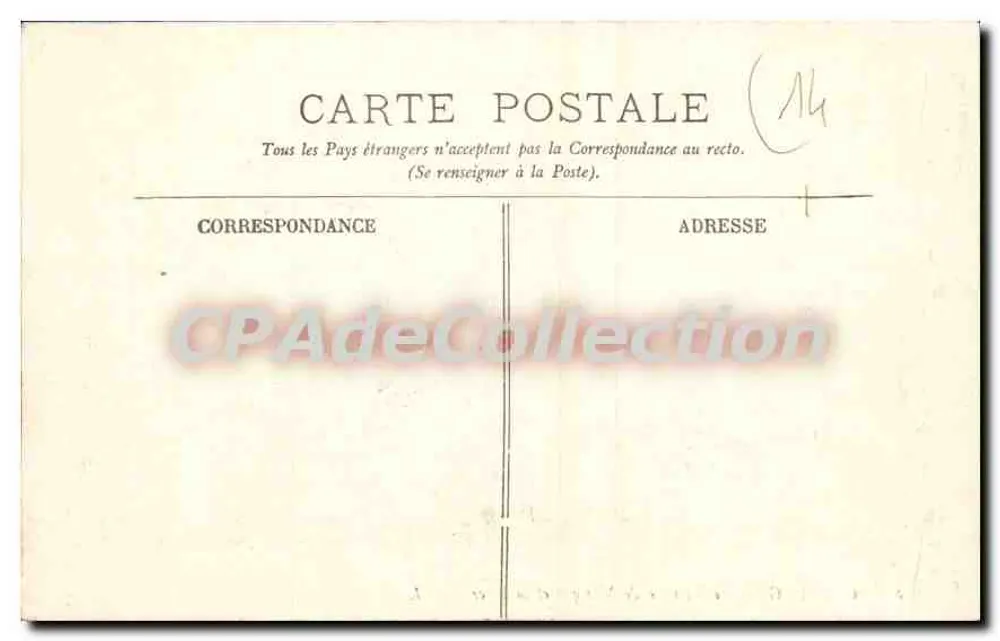 Cabourg — Der Musikkiosk und der Platz — LL. - Rückseite