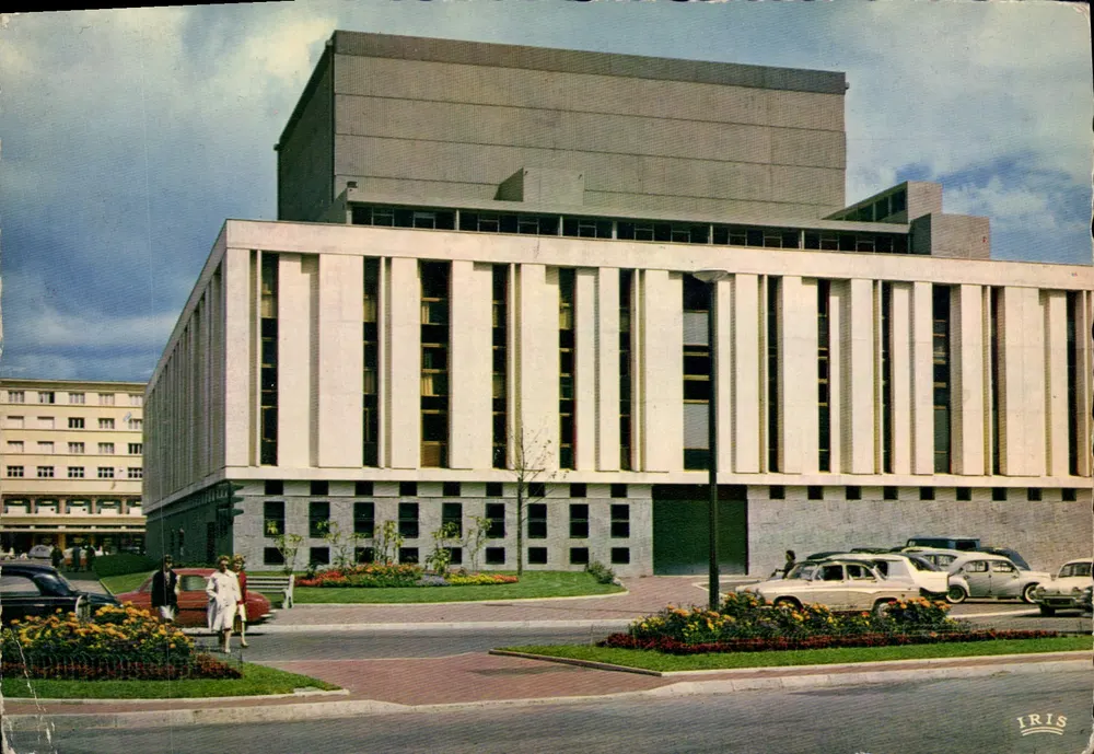 El Teatro, Casa de la Cultura — Caen — editor IRIS, n° 1307 - Anverso