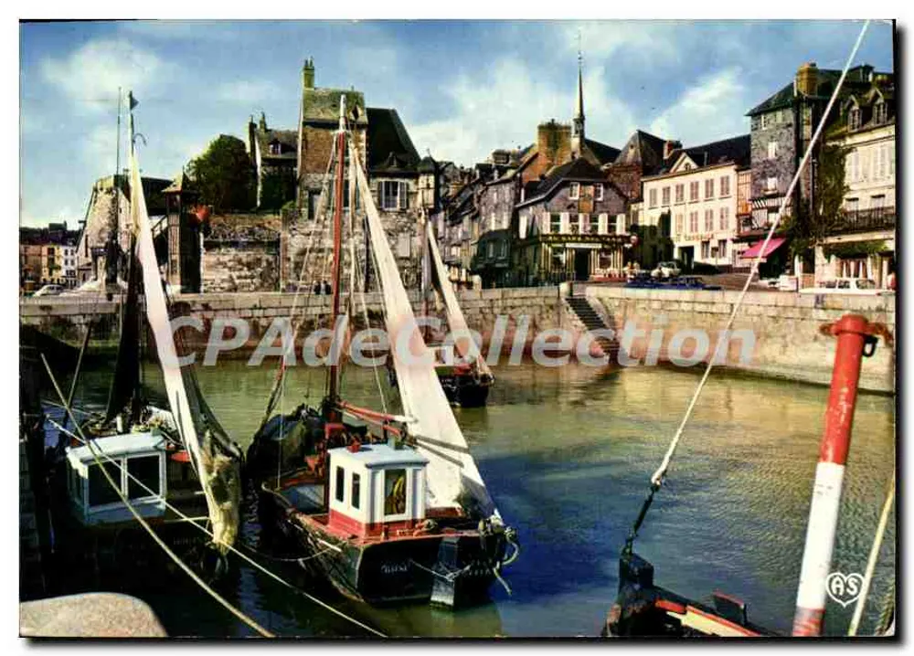 Honfleur — Die Lieutenant und der Hafen — Verleger Artault Frères - Vorderseite