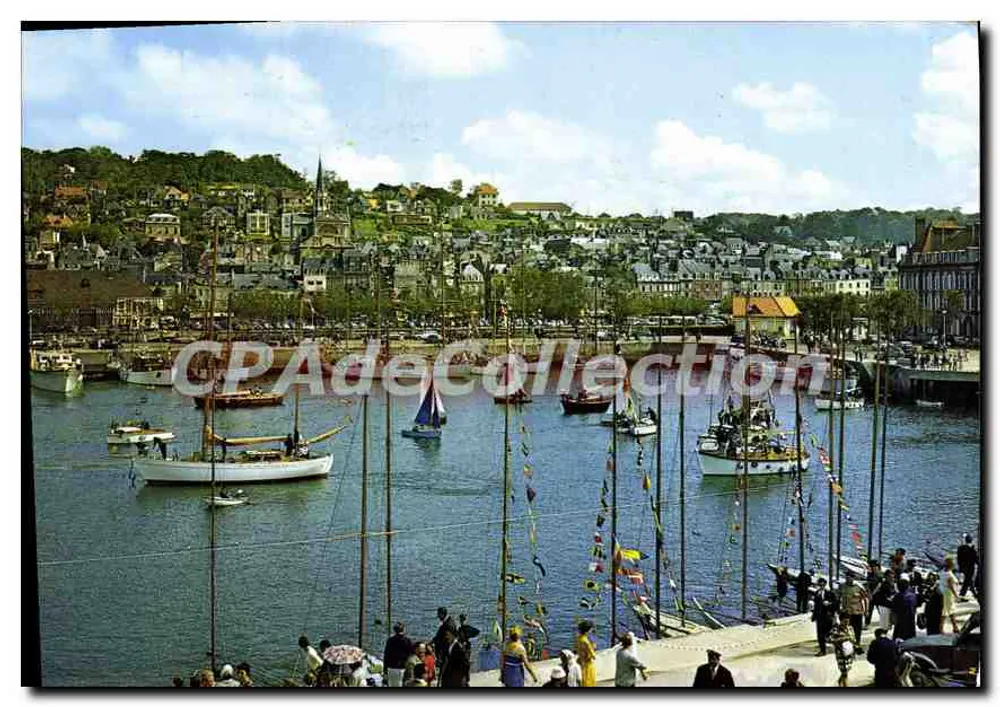 Deauville — Der Yachthafen — In Spanien gedruckt - Vorderseite