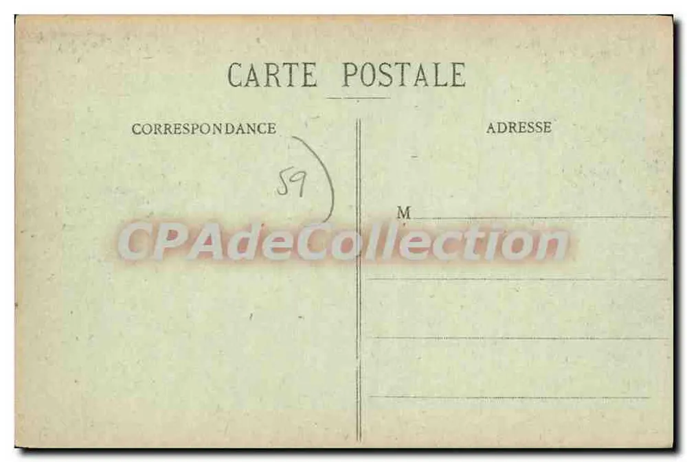 MALO-les BAINS - Die Place Turenne — Verlag C.A.R. n°84 - Rückseite